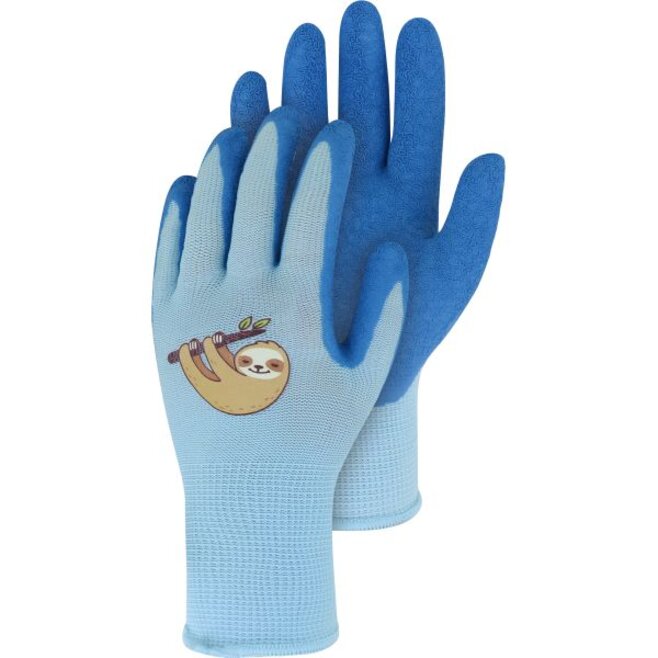 H284, Kinder, Nylon-Handschuh mit Latex-Beschichtung, SB-Karte