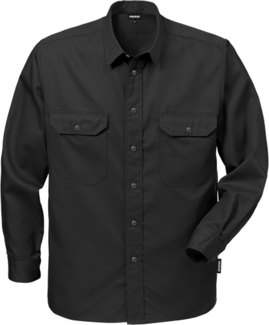 Fristads Hemd Langarm 720 B60 – Schwarz