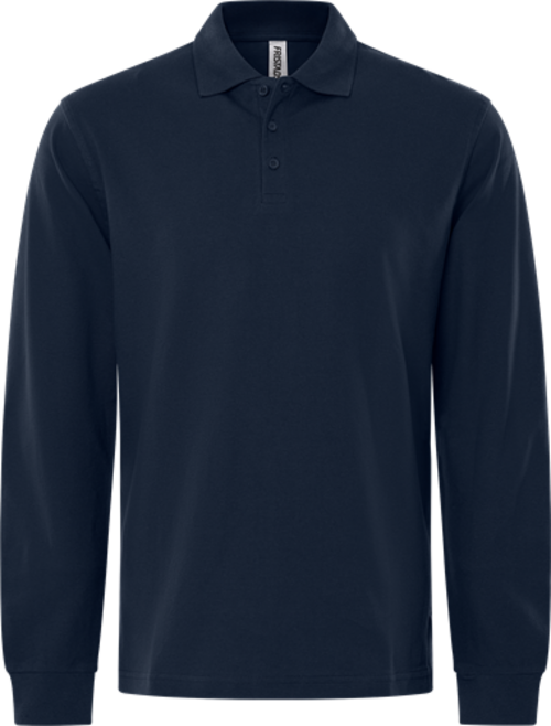 Fristads Acode Poloshirt Langarm 1722 PIQ – Dunkel Marineblau