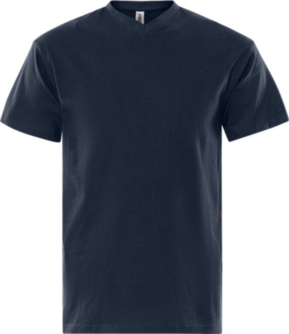 Fristads Acode T-Shirt mit V-Ausschnitt 1913 BSJ – Dunkel Marineblau