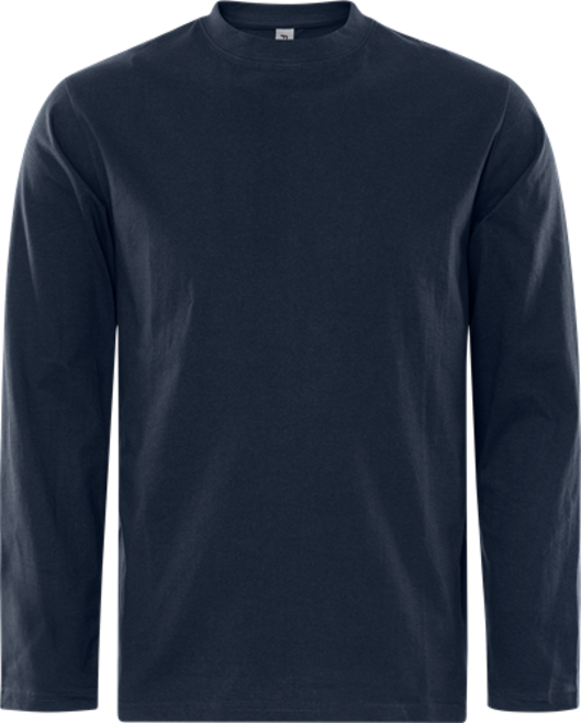 Fristads Acode T-Shirt Langarm schwer 1914 HSJ – Dunkel Marineblau