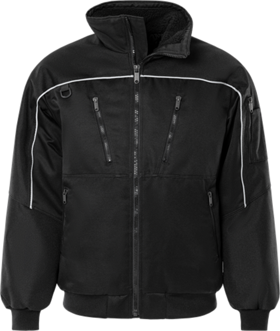 Fristads Winter Pilotenjacke 464 PP – Schwarz