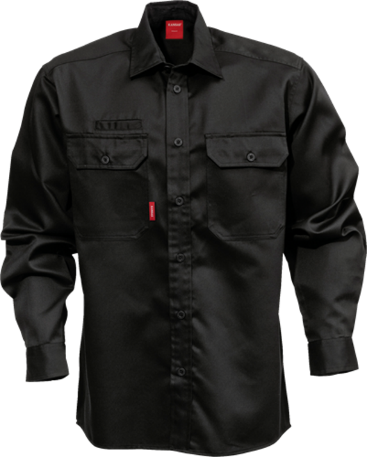 Fristads Hemd Langarm 7385 B60 – Schwarz