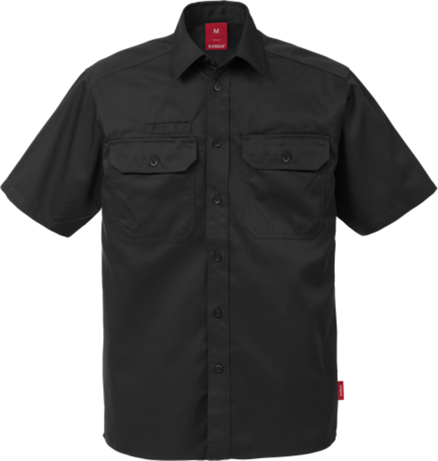 Fristads Hemd Kurzarm 7387 B60 – Schwarz
