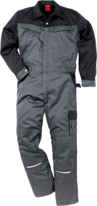 Fristads Icon Two Overall 8612 LUXE – Grau/Schwarz