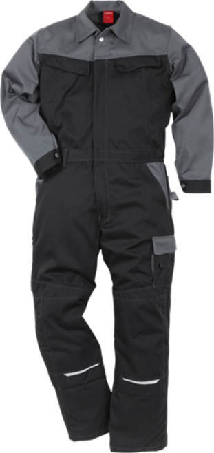 Fristads Icon Two Overall 8612 LUXE – Schwarz/Grau