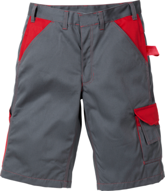 Fristads Icon Two Shorts 2020 LUXE – Grau/Rot