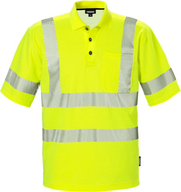 Fristads High Vis Poloshirt Kl. 2 7406 GPHV – Warnschutz-Gelb