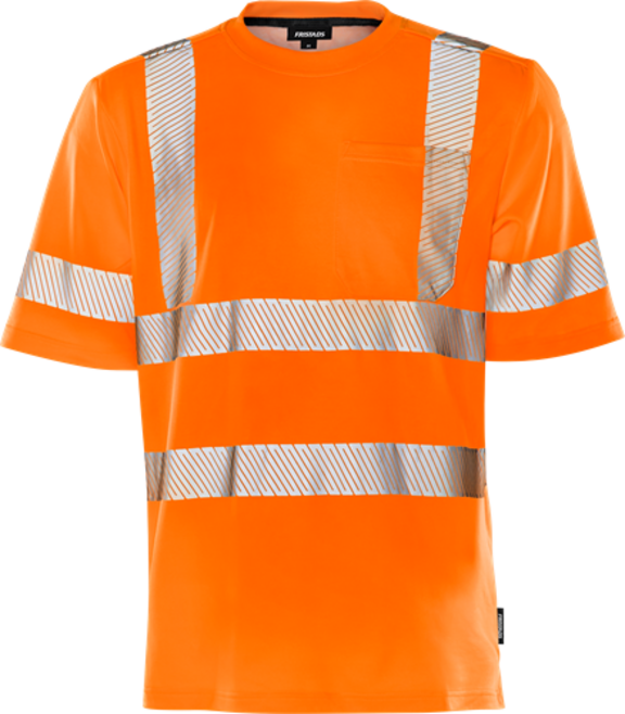 Fristads High Vis T-Shirt Kl. 2 7407 THV – Warnschutz-Orange