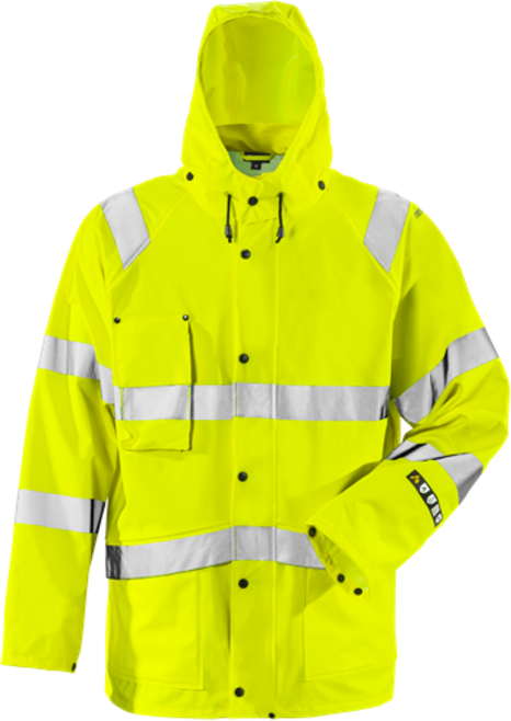 Fristads Flame High Vis Regenjacke Kl. 3 4845 RSHF – Warnschutz-Gelb