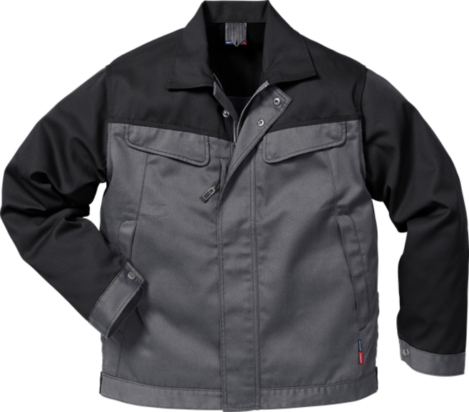 Fristads Icon Two Jacke 4857 LUXE – Grau/Schwarz