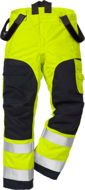 Fristads Flamestat High Vis Winterhose Kl. 2 2085 ATHS – Warnschutz-Gelb/Marine