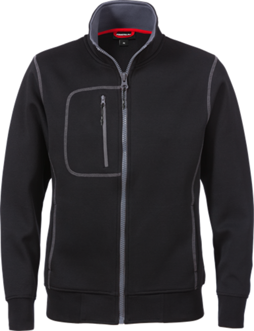 Fristads Acode Sweatjacke Damen 1748 DF – Schwarz