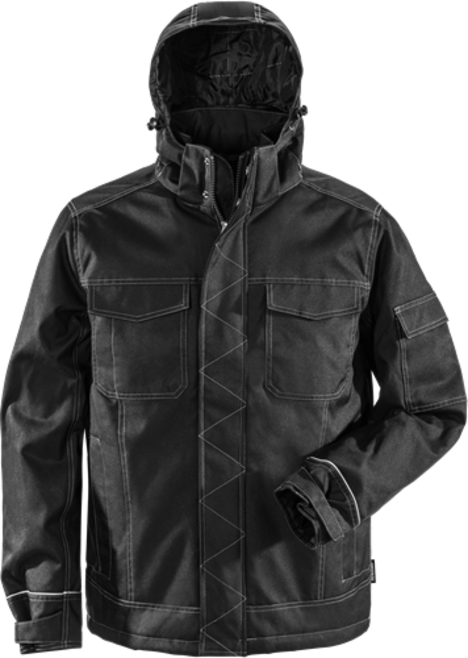 Fristads Winterjacke 4001 PRS – Schwarz