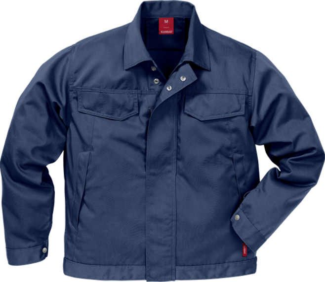 Fristads Icon One Baumwoll-Jacke 4111 KC – Dunkelblau