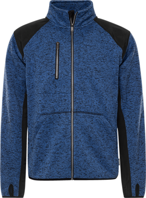 Fristads Fleecejacke 7451 PRKN – Blau/Schwarz