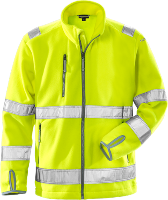 Fristads High Vis Fleecejacke Kl. 3 4400 FE – Warnschutz-Gelb