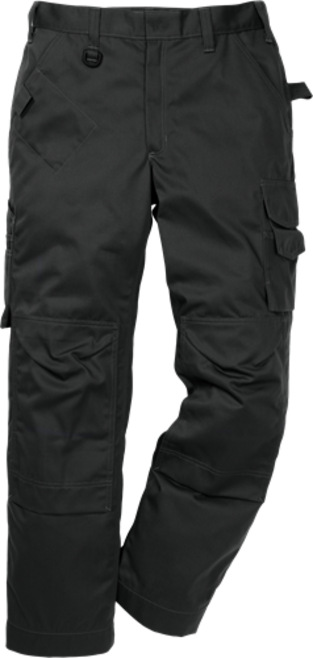 Fristads Icon One Hose 2112 Luxe, mit Knietaschen – Schwarz