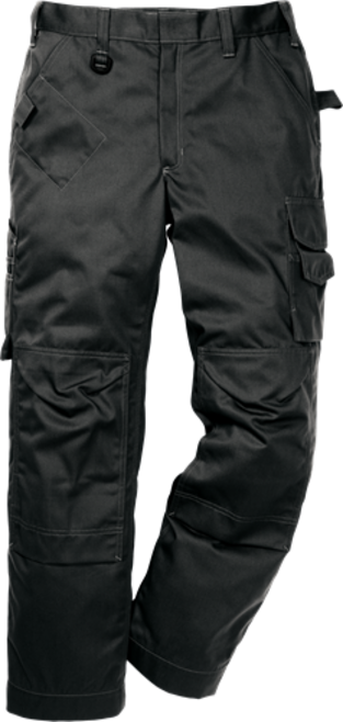 Fristads Icon One Baumwoll-Hose 2112 KC, mit Knietaschen – Schwarz