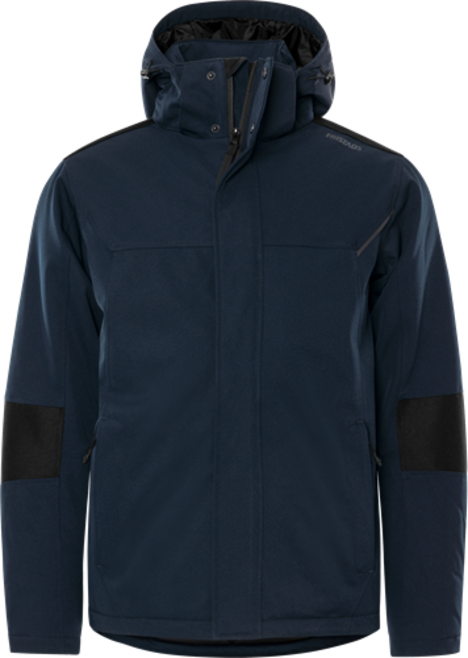 Fristads Softshell-Stretch-Winterjacke 1421 GSW – Dunkel Marineblau