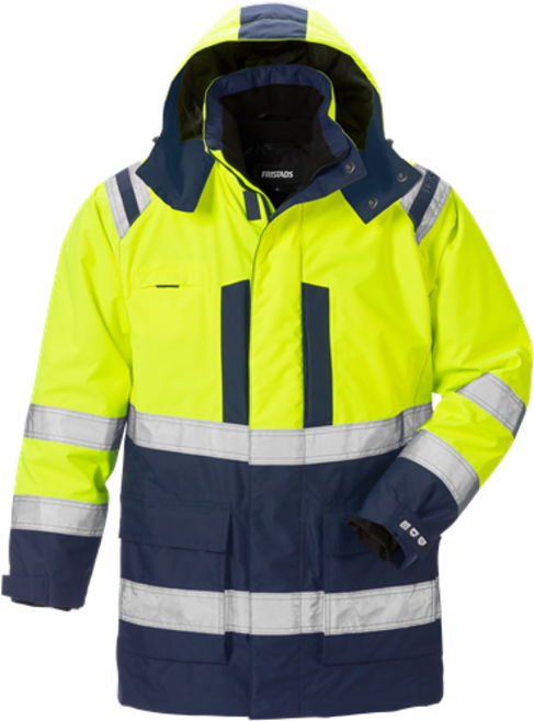 Fristads High Vis Airtech® 3-in-1 Parka Kl. 3 4036 GTT – Warnschutz-Gelb/Marine
