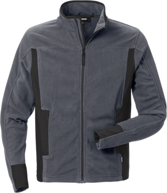Fristads Fleecejacke 4003 MFL – Grau/Schwarz