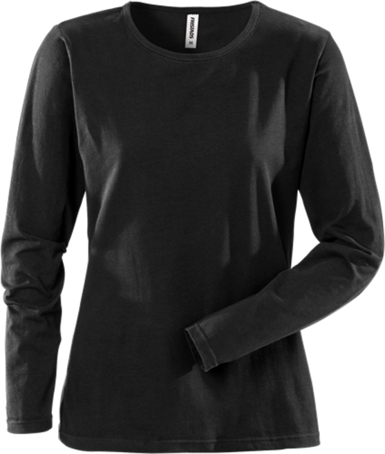 Fristads Acode Stretch-T-Shirt Langarm Damen 1927 ELA – Schwarz