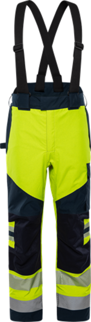 Fristads Flamestat High Vis GORE-TEX PYRAD® Hose Kl. 2 2095 GXE – Warnschutz-Gelb/Marine