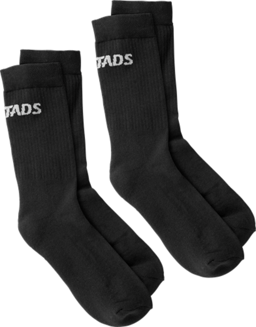 Fristads Socken 2er-Pack 9186 SOC – Schwarz