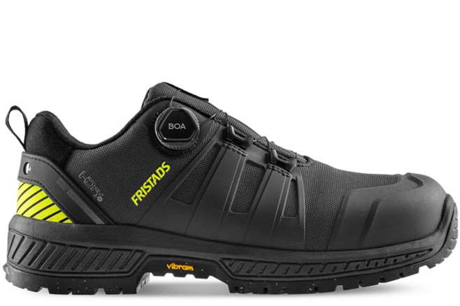 Fristads Fristads ComfortStep Sicherheitsschuh S7S Low wasserdicht – Anthrazit/Neongelb
