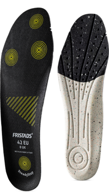 Fristads Fristads SteadyStep Einlegesohle 5mm – Schwarz