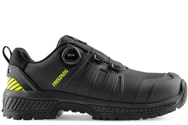Fristads Fristads ComfortStep Sicherheitsschuh S3S Low – Anthrazit/Neongelb