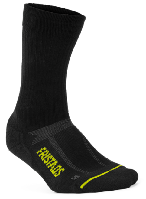 Fristads Funktionssocken 9410 SOFH – Schwarz/Gelb