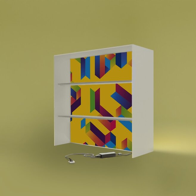PIXLIP GO PRINT BLOCK 100×100 INKL. KABELAUSLASS