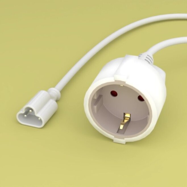 PIXLIP STROMKABEL INKL. SCHUKO KUPPLUNG