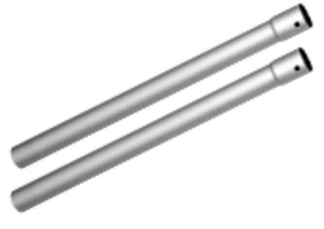 SPRiNTUS Aluminiumrohr einzeln 32 mm | 106026