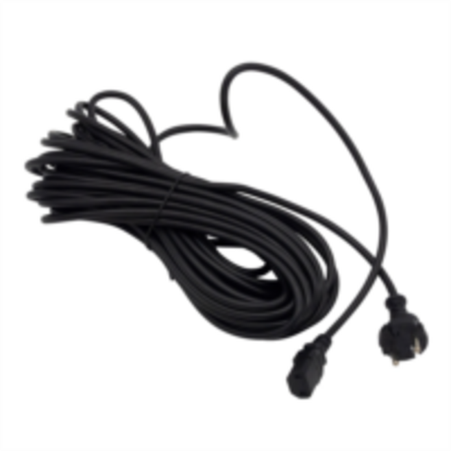 SPRiNTUS Netzkabel 15 m steckbar, schwarz | 111159