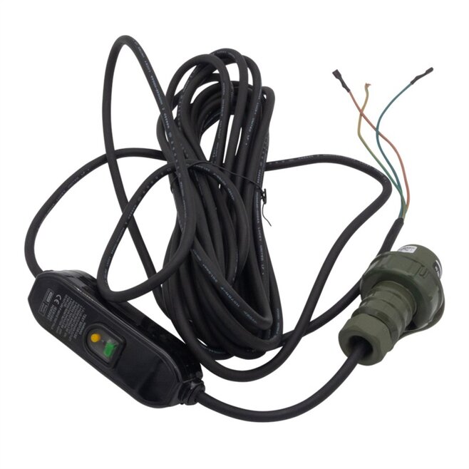 SPRiNTUS Netzkabel, 10m, schwarz, IP68 inkl. PRCD-Schutzschalter | 113104