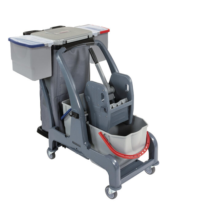 SPRiNTUS CombiX XL Systemwagen inkl. Müllsackhalterung | 301170