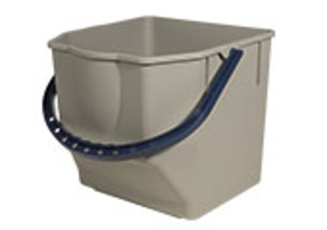 SPRiNTUS Eimer CombiX, 25 Liter, grau, blauer Henkel | 301186