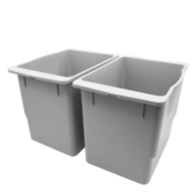 SPRiNTUS Schubladen-Set, tief, 2 x 18 Liter | 305034
