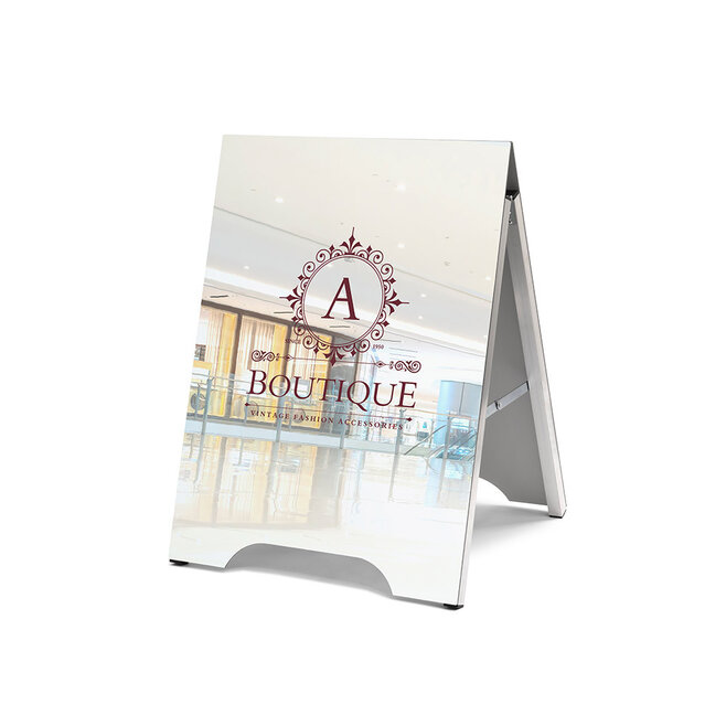 Kundenstopper Mirror