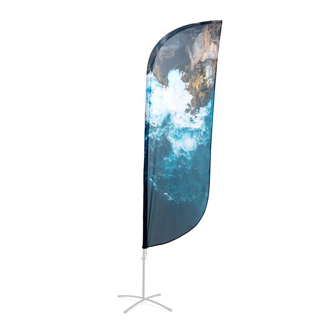 Beachflag Alu Paddel Print