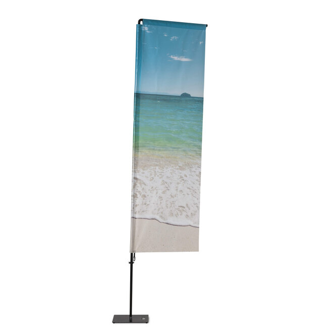 Beachflag Alu Square