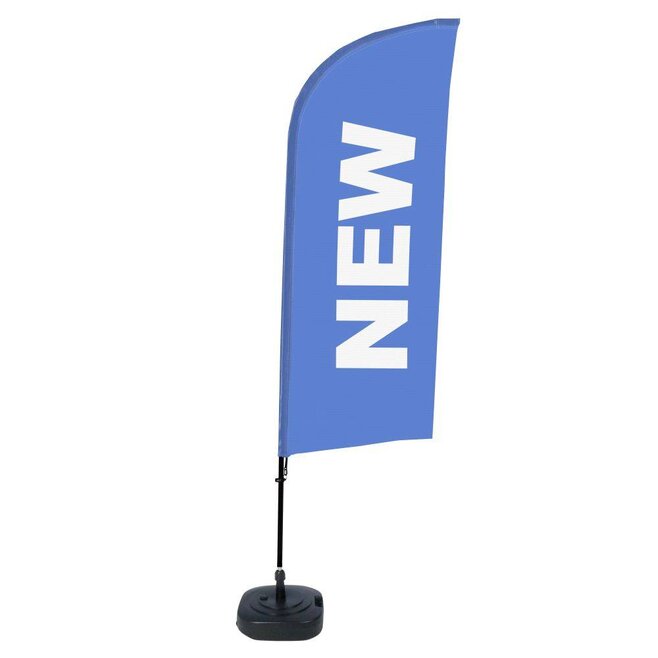 Beachflag Alu Wind Komplett-Set Neu