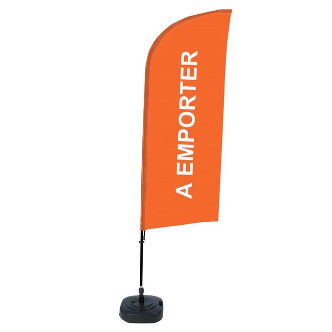 Beachflag Alu Wind Komplett-Set Take Away