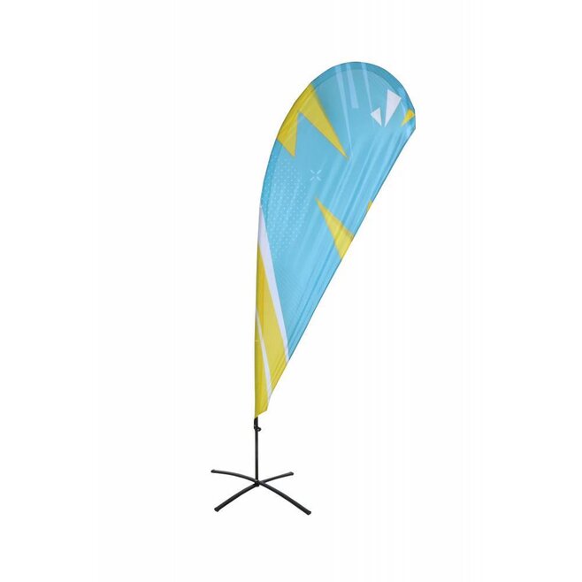 Beachflag Budget Drop Print
