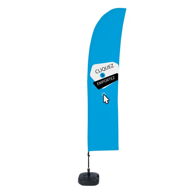 Beachflag Budget Set Wind Large Click & Collect