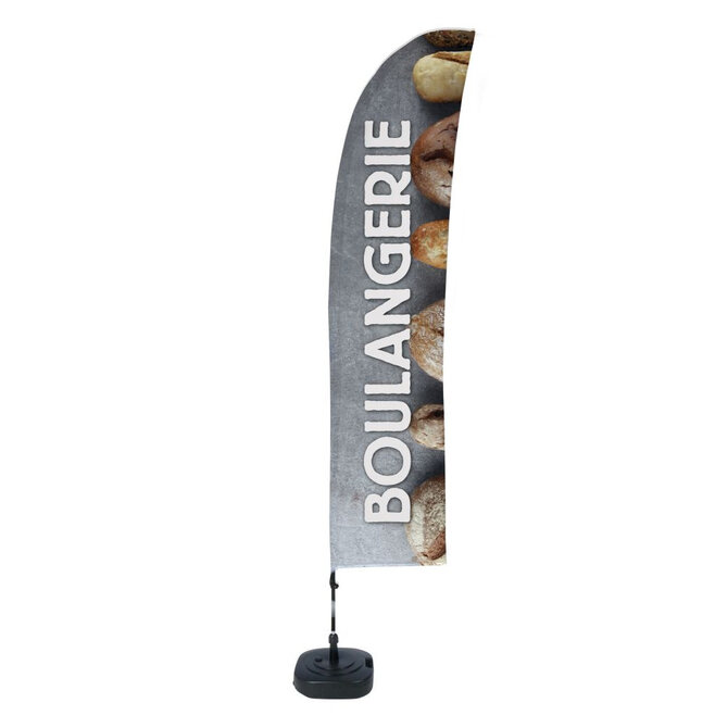 Beachflag Budget Set Wind Large Bakery