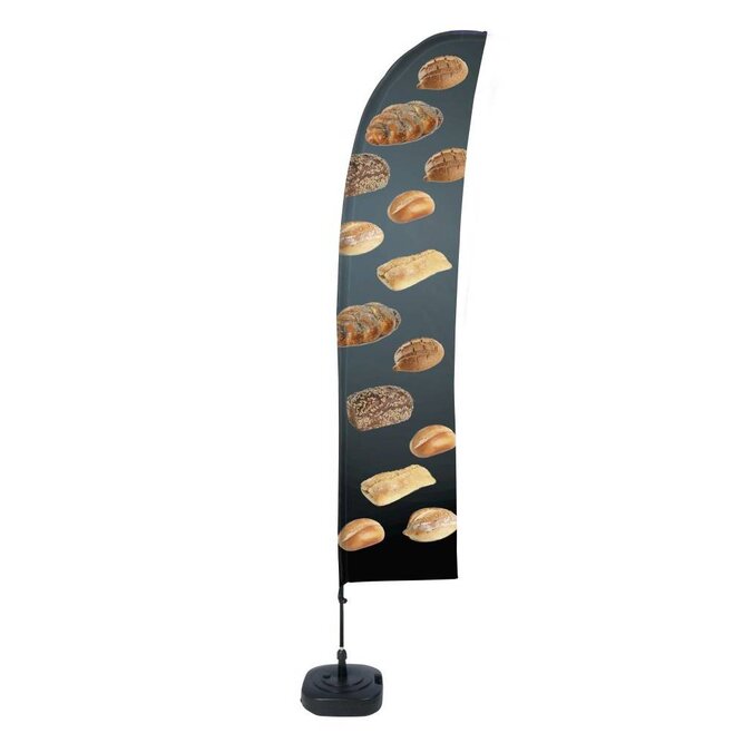 Beachflag Budget Set Wind Large Bread
